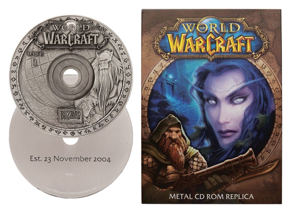 World of Warcraft Replica CD-ROM Limited Edition 11 cm