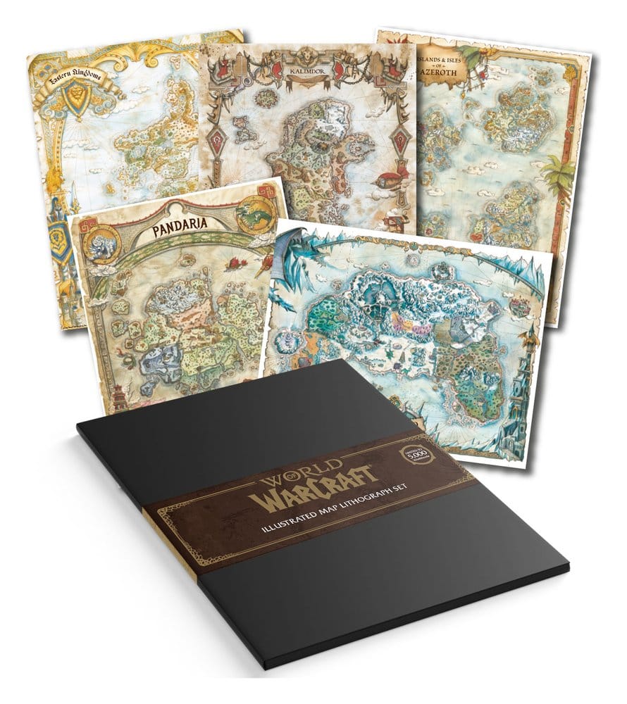 World of Warcraft Art Print Set Limited Edition 42 x 30 cm