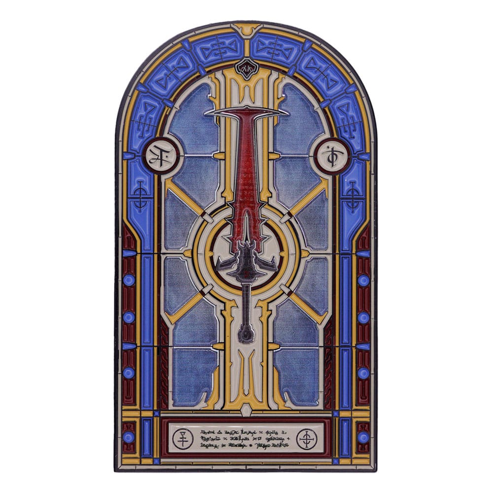 Doom Ingot Crucible Sword Stained Glass Limited Edition