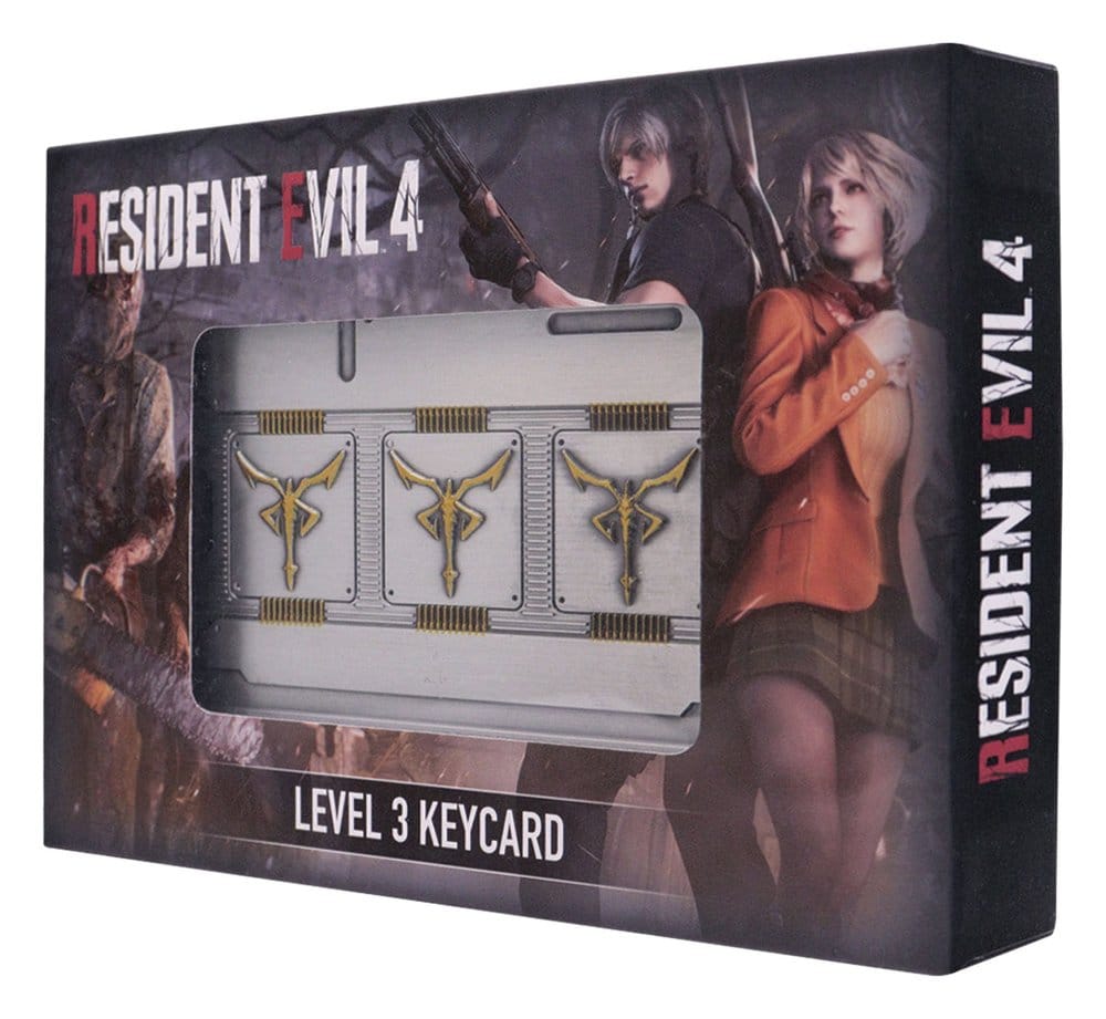 Resident Evil 4 Replica Level 3 Keycards Limited Edition