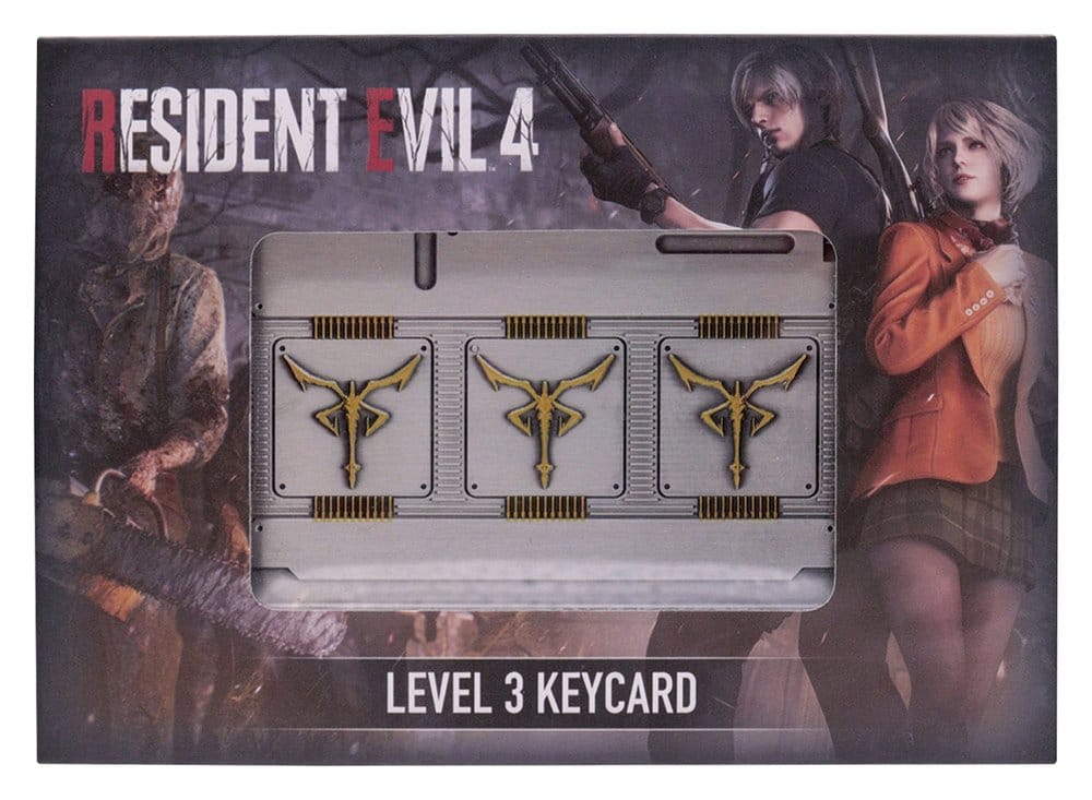 Resident Evil 4 Replica Level 3 Keycards Limited Edition