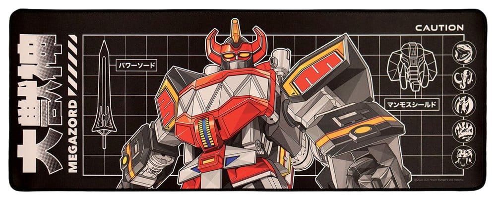 Power Rangers Desk Pad & Coaster Set