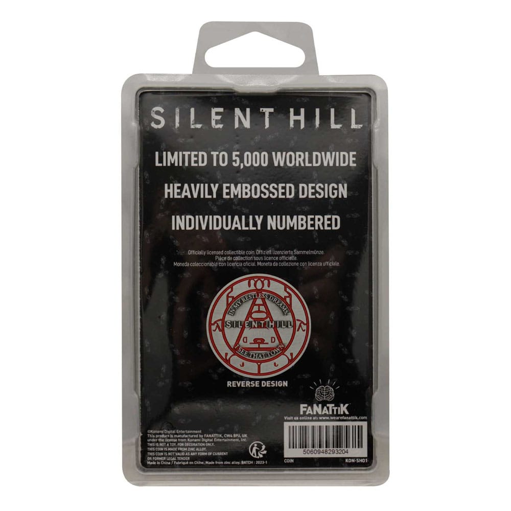 Silent Hill Collectible Coin Pyramid Head Limited Edition