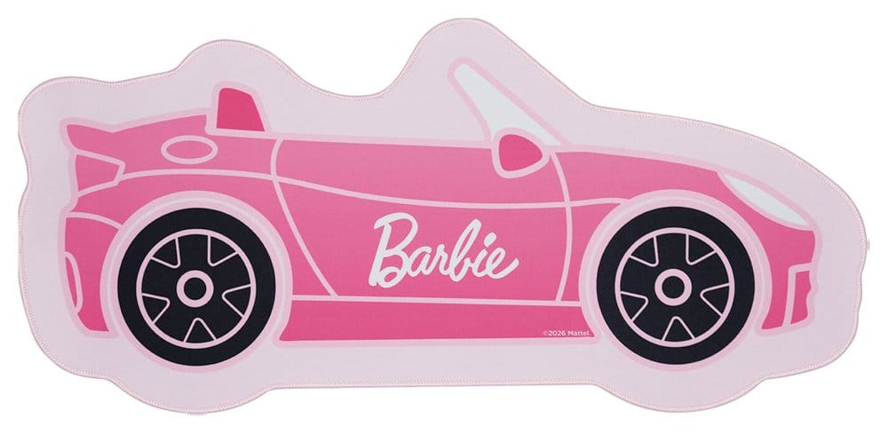 Barbie Desk Pad & Coaster Set Car