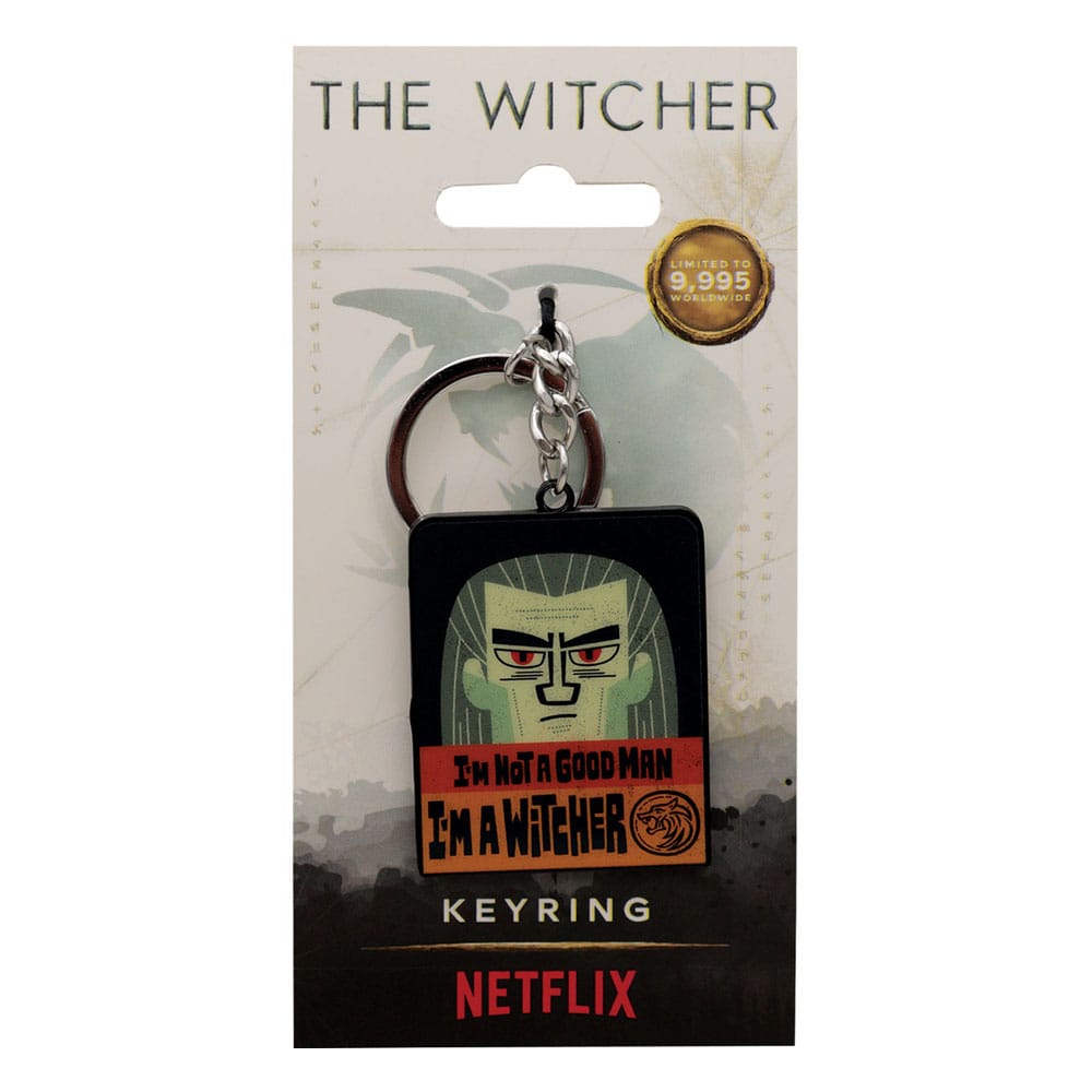 The Witcher Keychain Witcher & Roach Limited Edition
