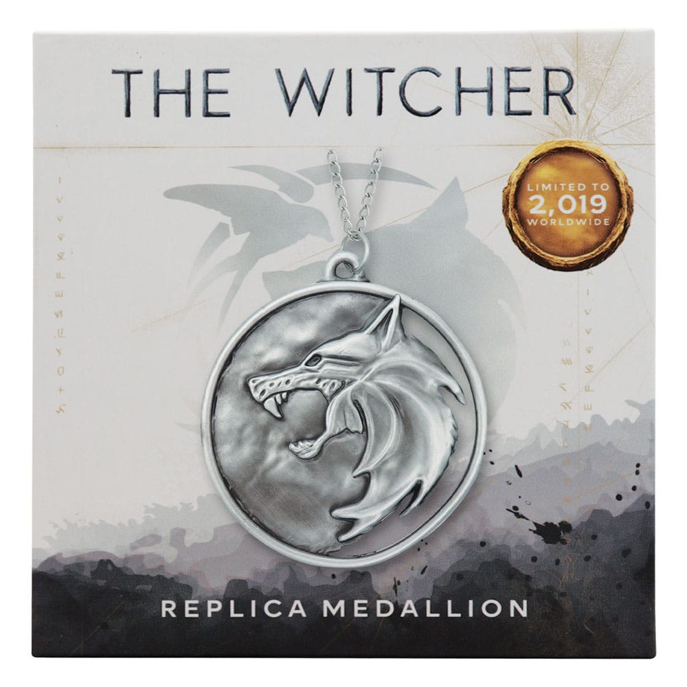 The Witcher Replica 1/1 Necklace Geralt's Medallion