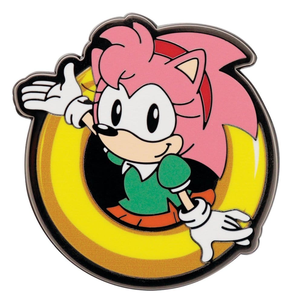 Sonic The Hedgehog Pin Badge Amy