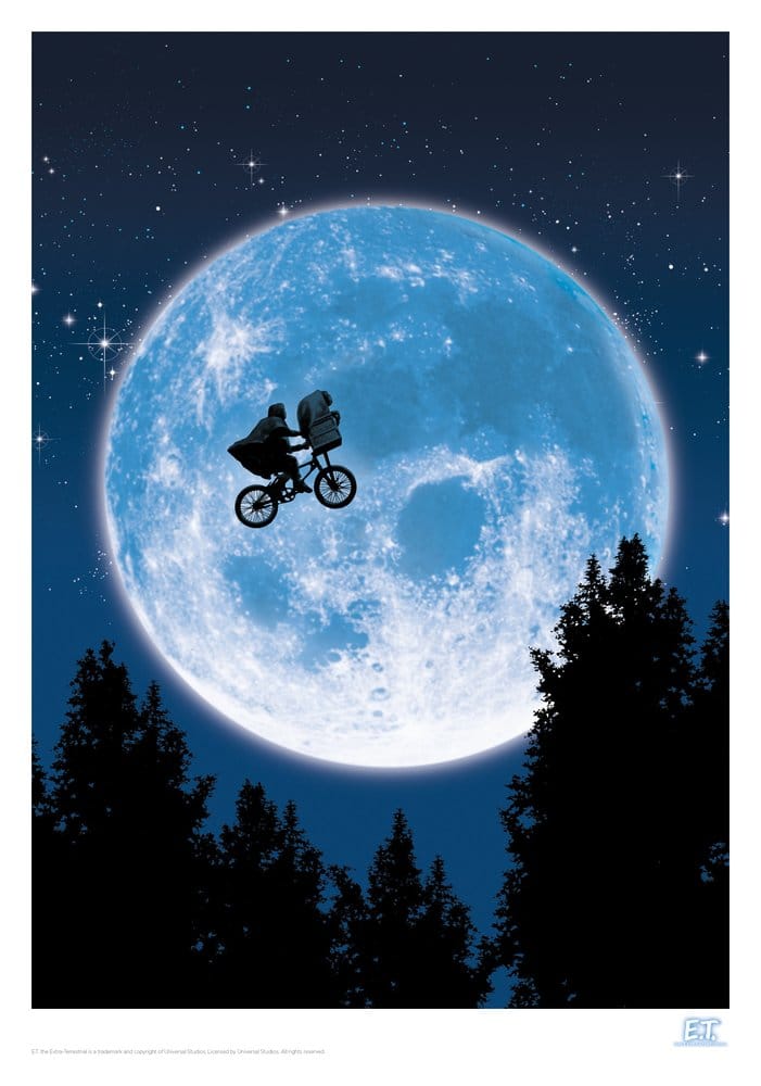 E.T. the Extra-Terrestrial Art Print Ver. A Limited Edition 30 x 47 cm