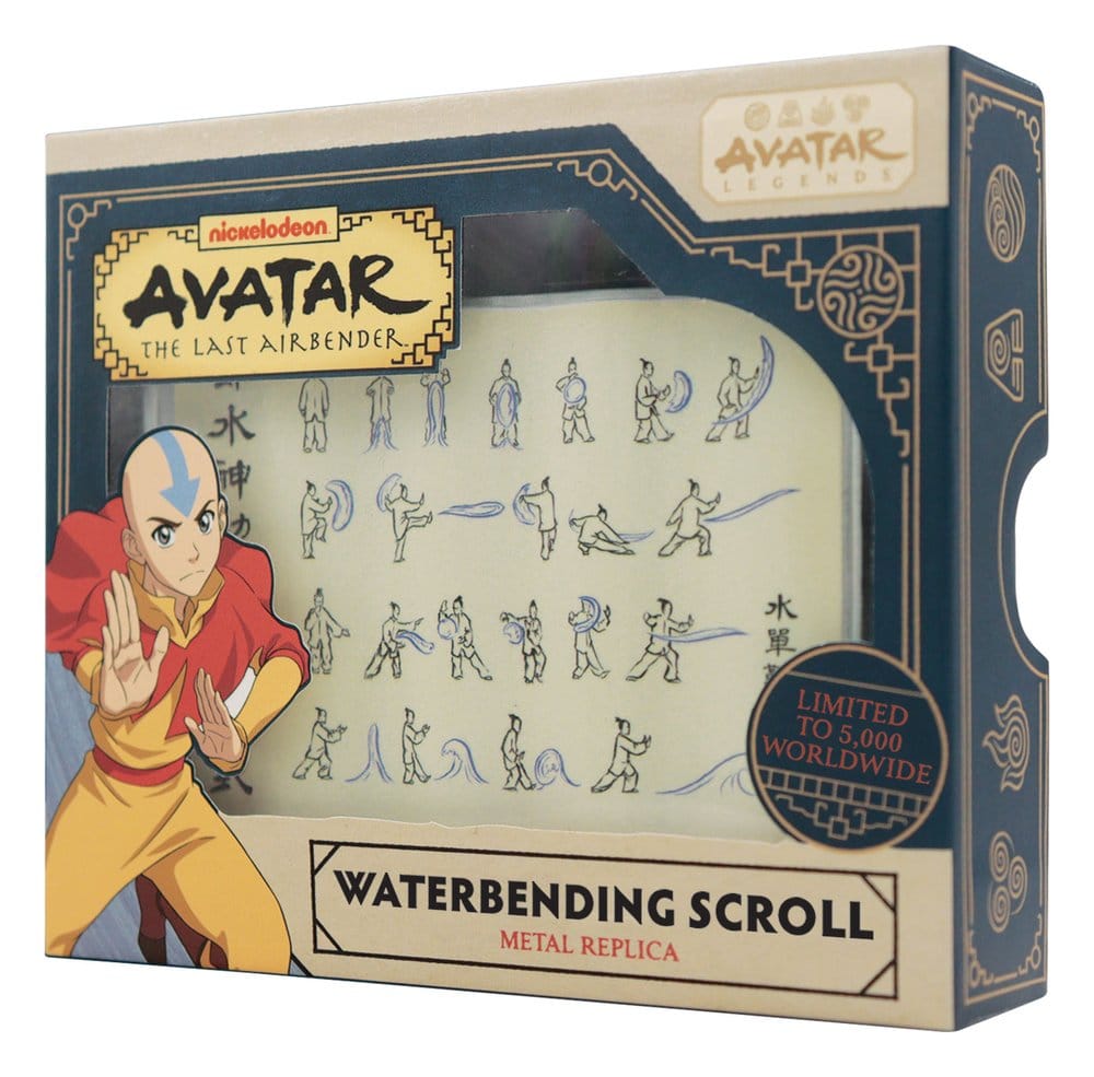 Avatar: The Last Airbender Replica Waterbending Scroll