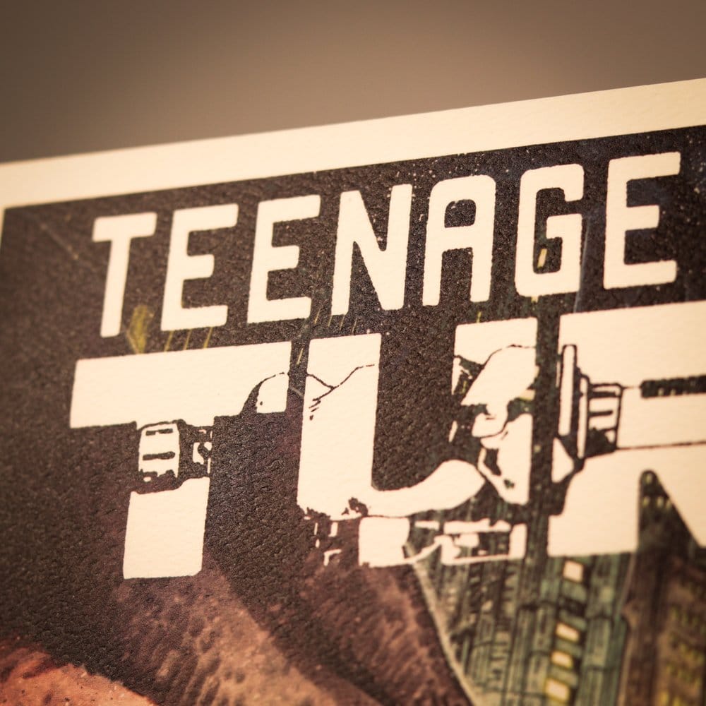 Teenage Mutant Ninja Turtles Art Print Shredder Limited Edition 42 x 30 cm