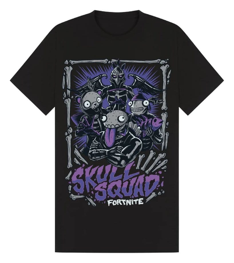 Fortnite T-Shirt Skull Squad Size S