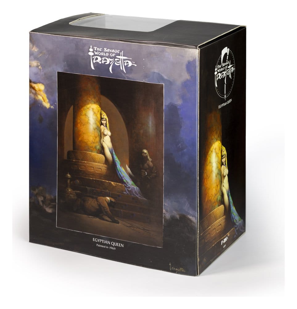The Savage World of Frazetta Action Figure Set Egyptian Queen & The Guard (Museum Edition) 14 cm
