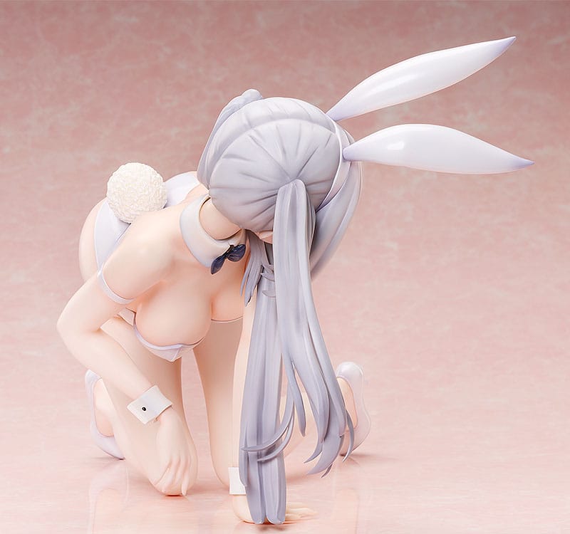 Date A Live: Date A Bullet Statue 1/4 White Queen Bare Leg Bunny Ver. 20 cm