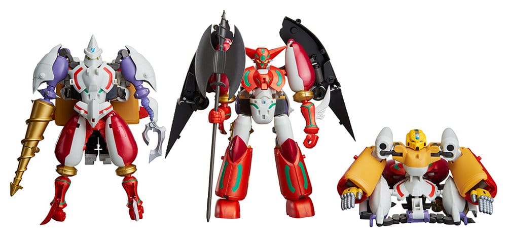Shin Getter Robo G Action Figure 3-Pack Dynamic Change Getter Robo 10 - 13 cm