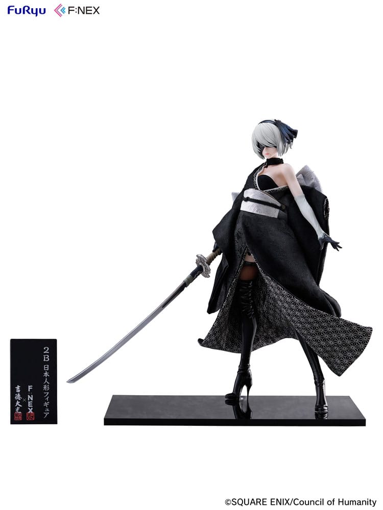 Nier: Automata Ver1.1a F:Nex PVC Statue 1/4 2B Japanese Doll 43 cm