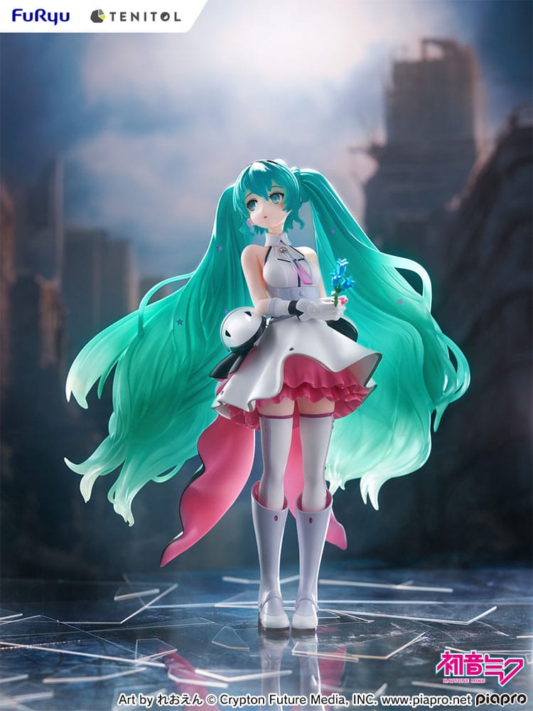 Hatsune Miku Tenitol PVC Statue Hatsune Miku Galaxy Live Ver. 21 cm