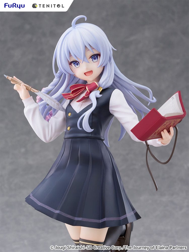 Wandering Witch: The Journey of Elaina Tenitol Tall PVC Statue Elaina School Uniform Ver. 29 cm