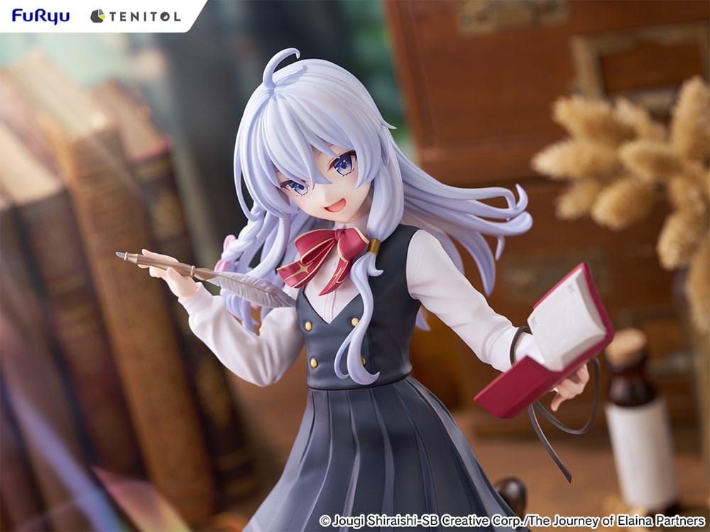 Wandering Witch: The Journey of Elaina Tenitol Tall PVC Statue Elaina School Uniform Ver. 29 cm