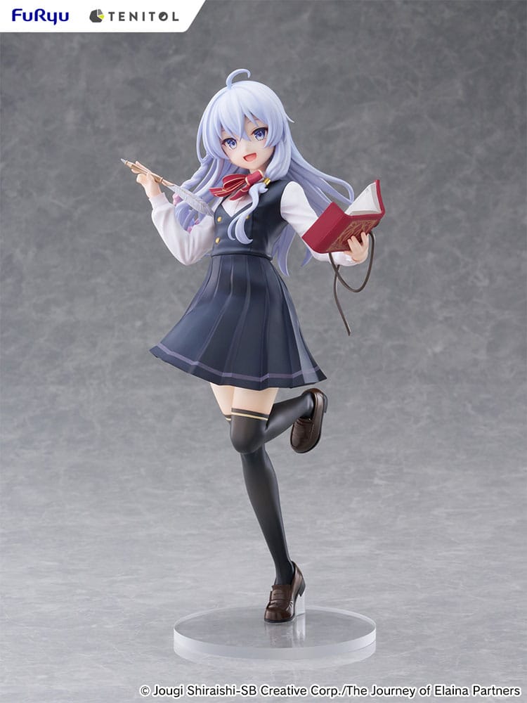 Wandering Witch: The Journey of Elaina Tenitol Tall PVC Statue Elaina School Uniform Ver. 29 cm