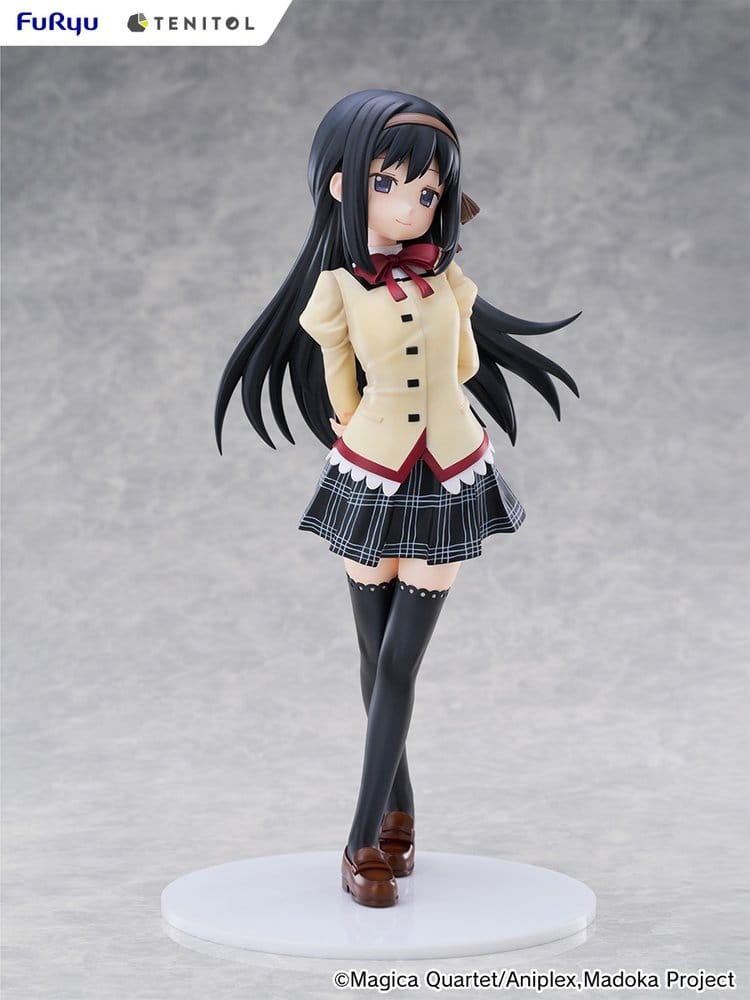Puella Magi Madoka Magica the Movie -Walpurgisnacht: Rising- Tenitol Tall PVC Figure Homura Akemi 30 cm