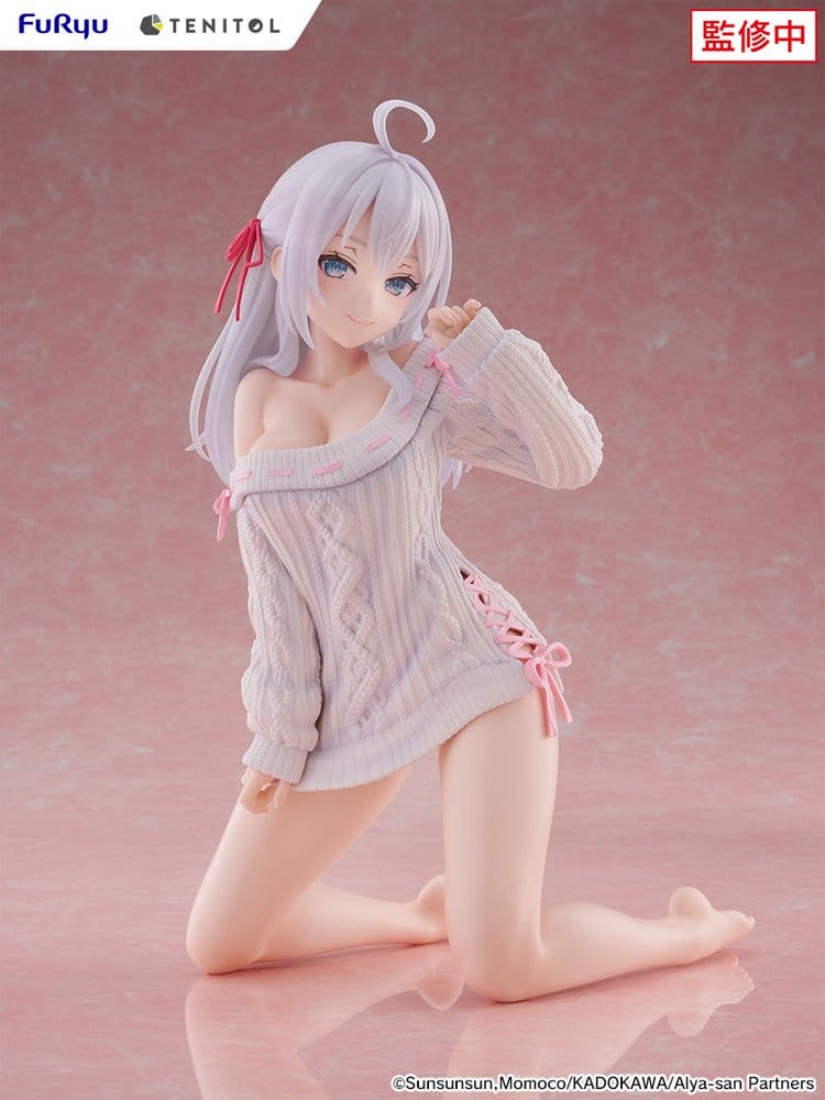 Alya Sometimes Hides Her Feelings in Russian Noodle Stopper PVC Figure Knit Ver. 26 cm