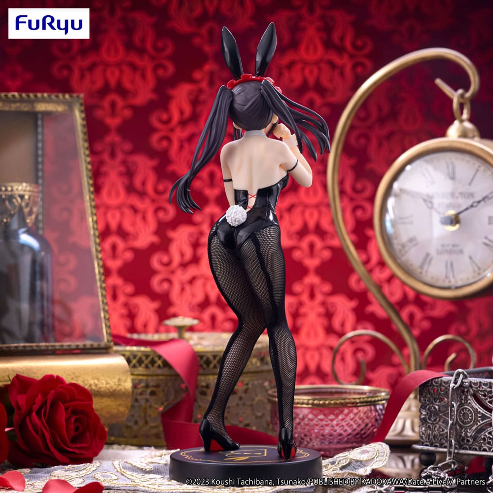 Date A Live V BiCute Bunnies PVC Statue Kurumi Tokisaki Black Color Ver. 29 cm