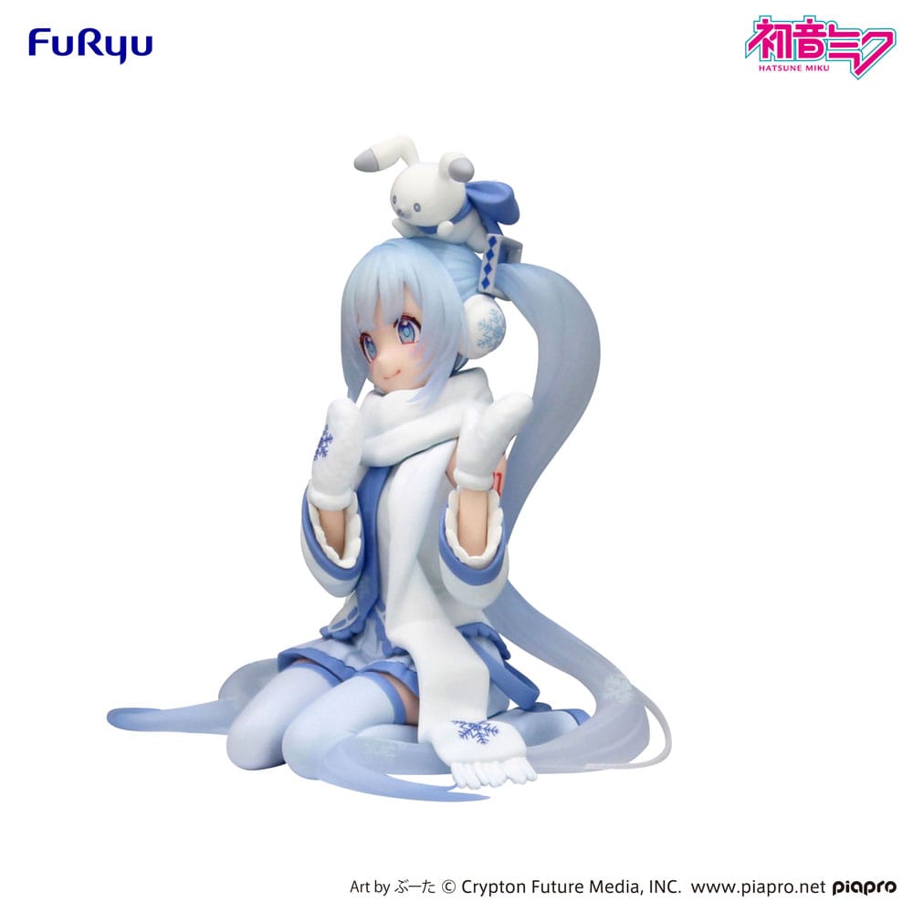 Hatsune Miku Noodle Stopper PVC Statue Snow Miku Sky Town 10th Ver. 15 cm