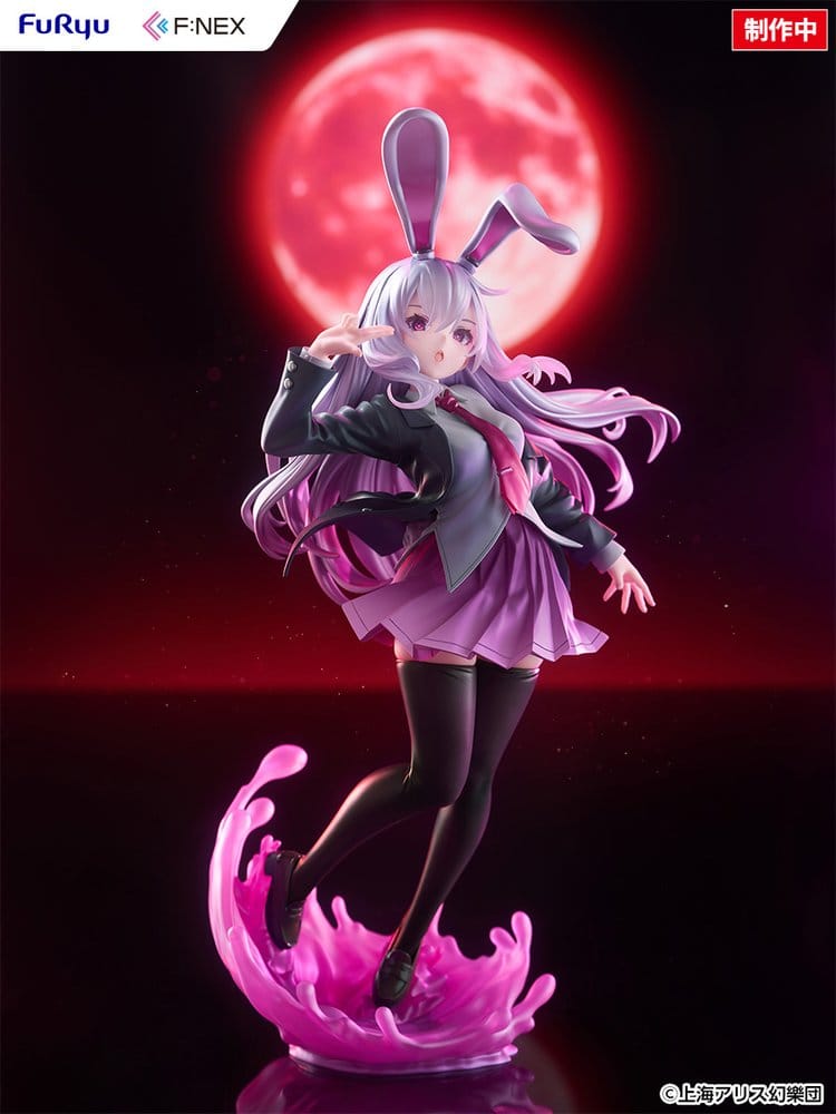 Touhou Project F:NEX PVC Figure 1/7 Reisen Udongein Inaba Illustration by Uuzan 28 cm