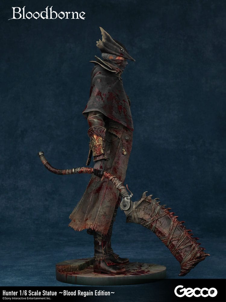 Bloodborne The Old Hunters PVC Statue 1/6 Hunter Blood Regain Edition 32 cm