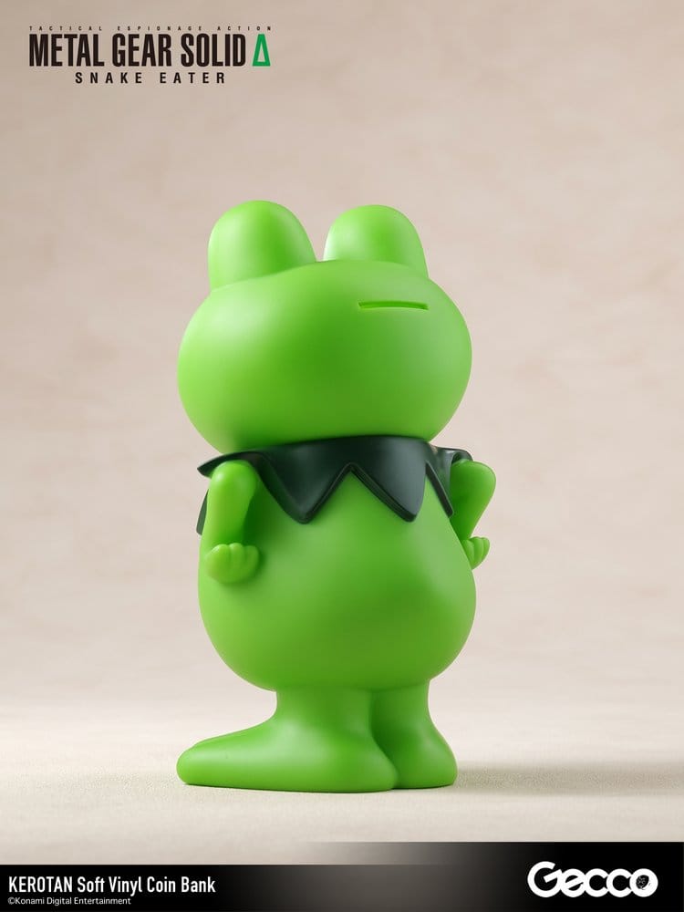 Metal Gear Solid ?: Snake Eater Soft Vinyl Bank Kerotan 21 cm
