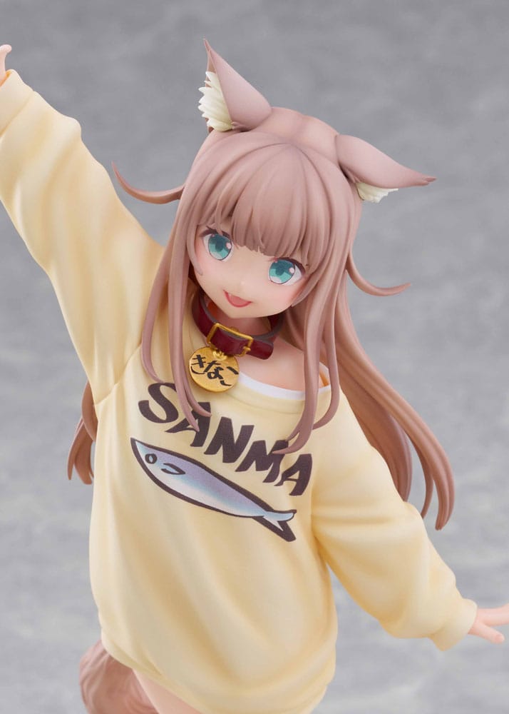 My Cat Is a Kawaii Girl Statue 1/6 Kinako Play With Ver. AmiAmi Limited Edition 21 cm