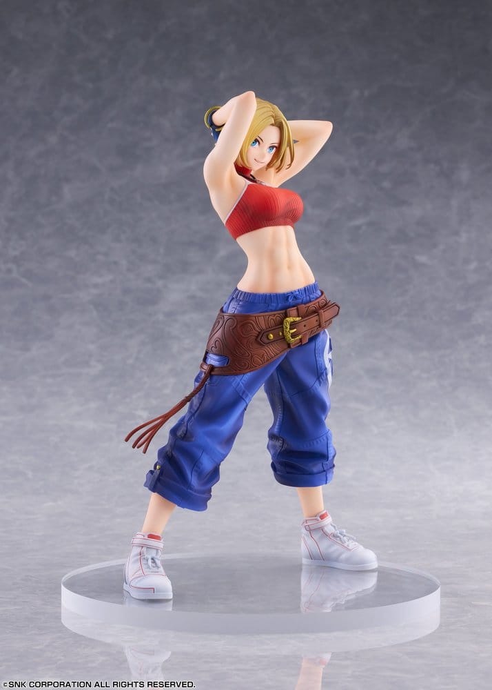 Fighting Girls Collection The King of Fighters XV PVC Figure 1/7 Blue Mary 26 cm