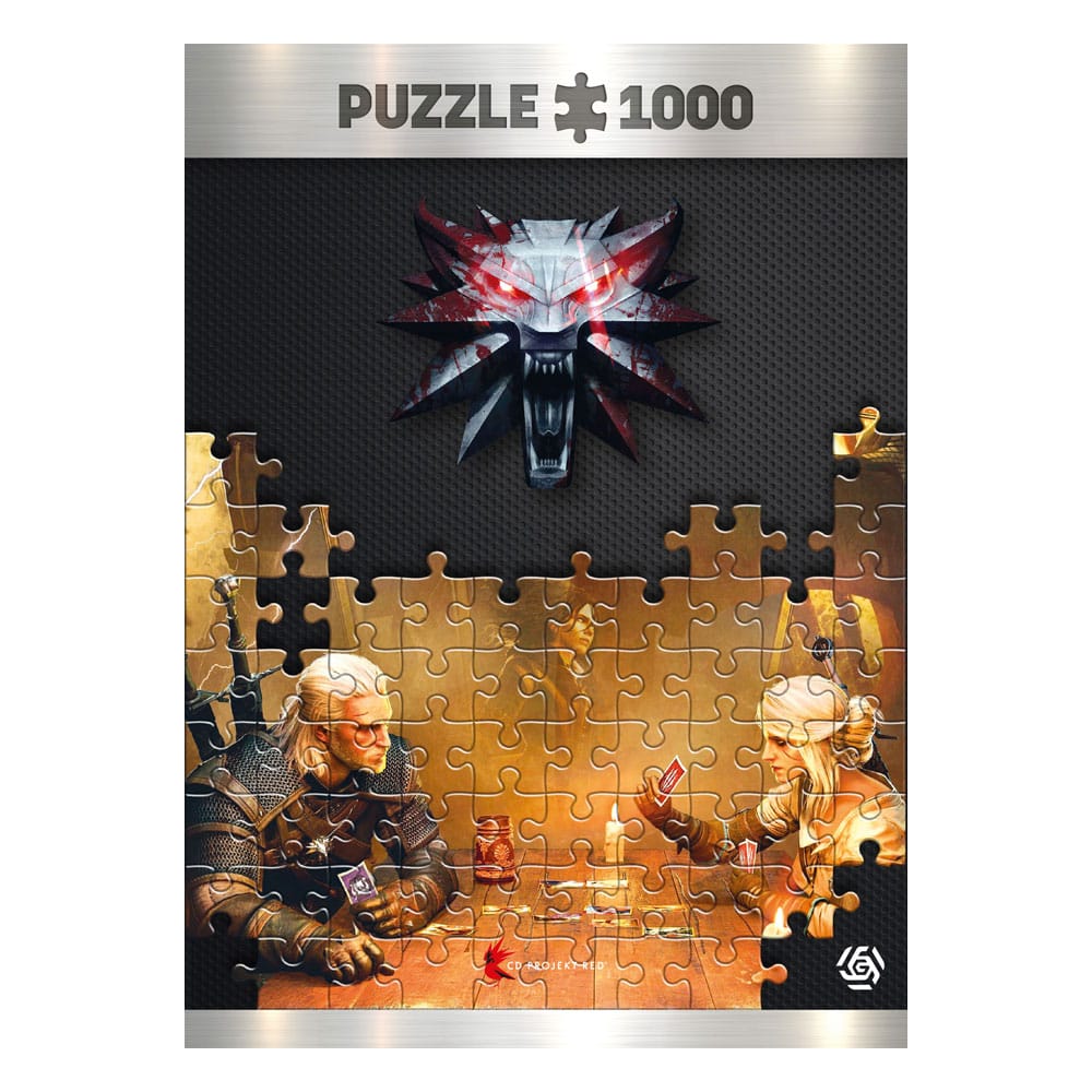 The Witcher Premium Puzzle Playing Gwent (1000 pieces)