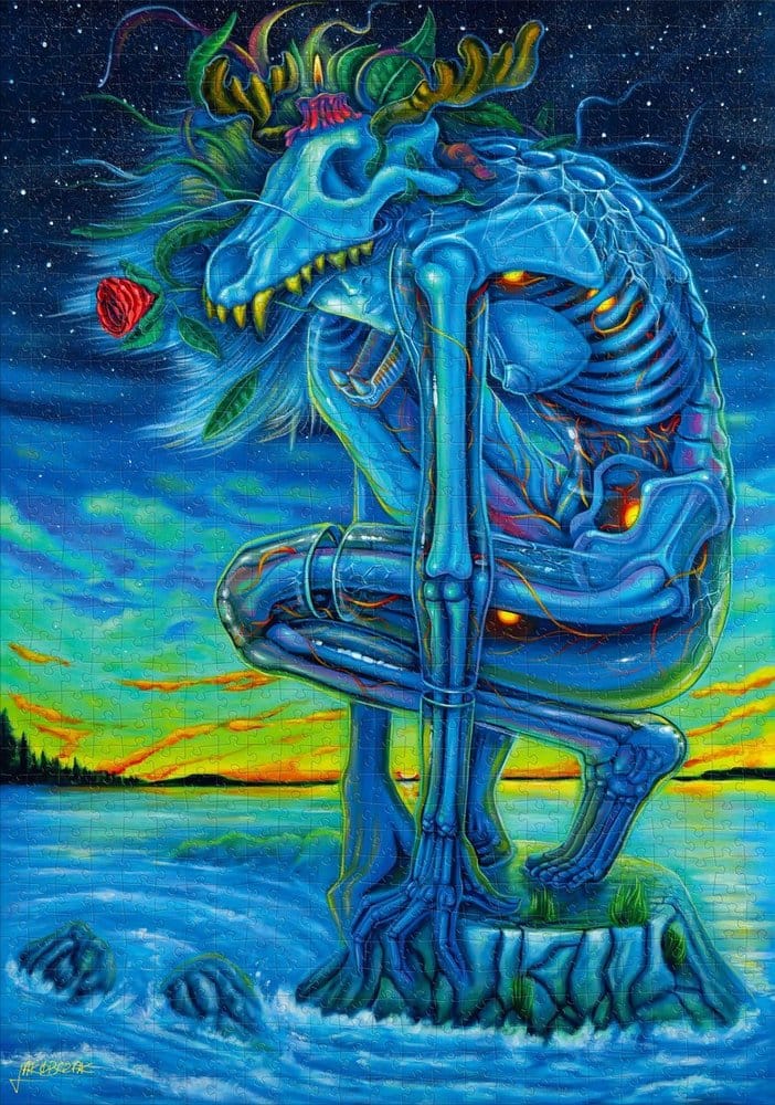 Imagination Series Puzzle Kamil Jakóbczak Bialy Wilk (1000 pieces)