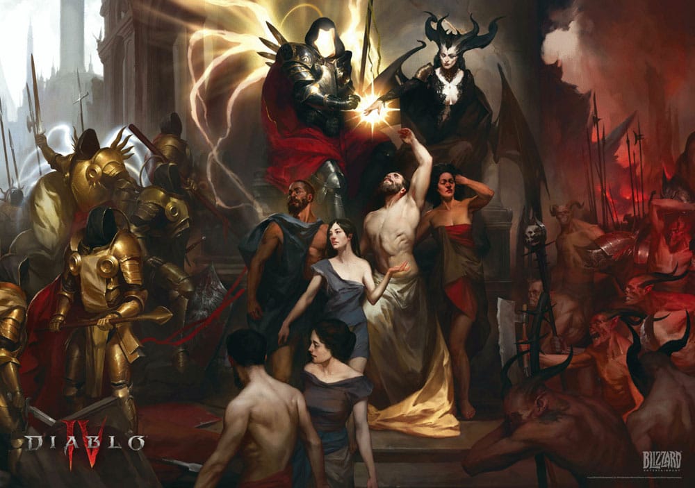 Diabo IV Puzzle Birth of Nephalem (1000 pieces)