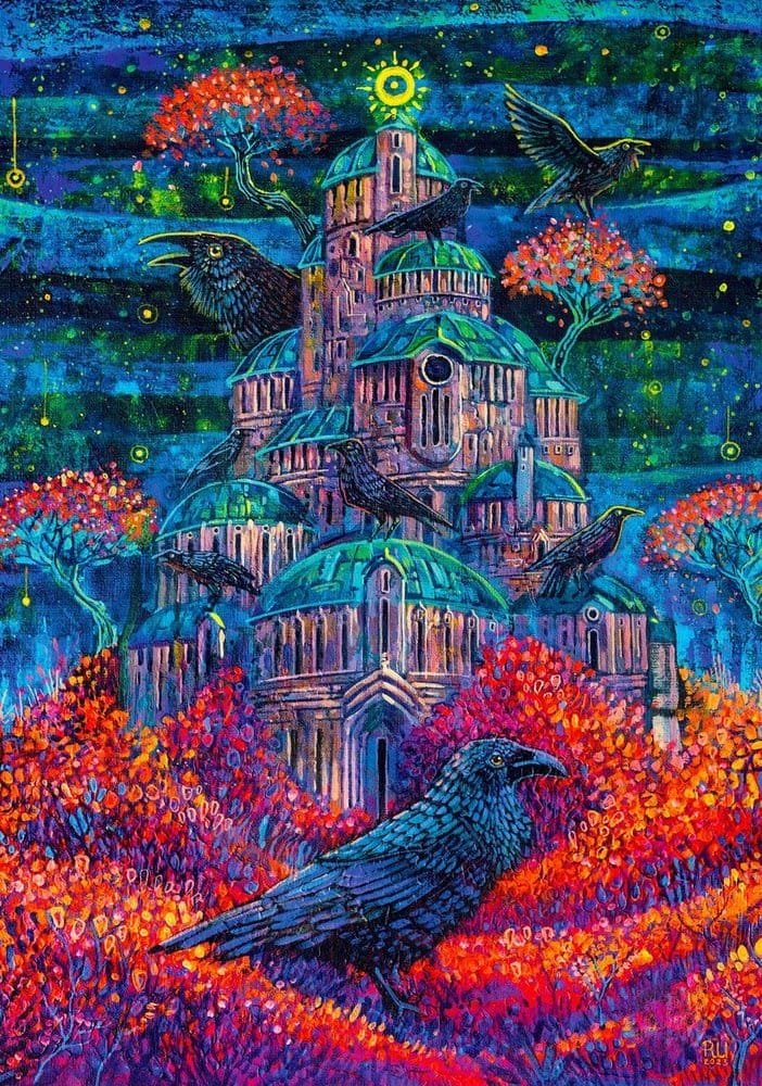 Imagination Series Puzzle Roch Urbaniak Twierdza Pani Kruków (1000 pieces)