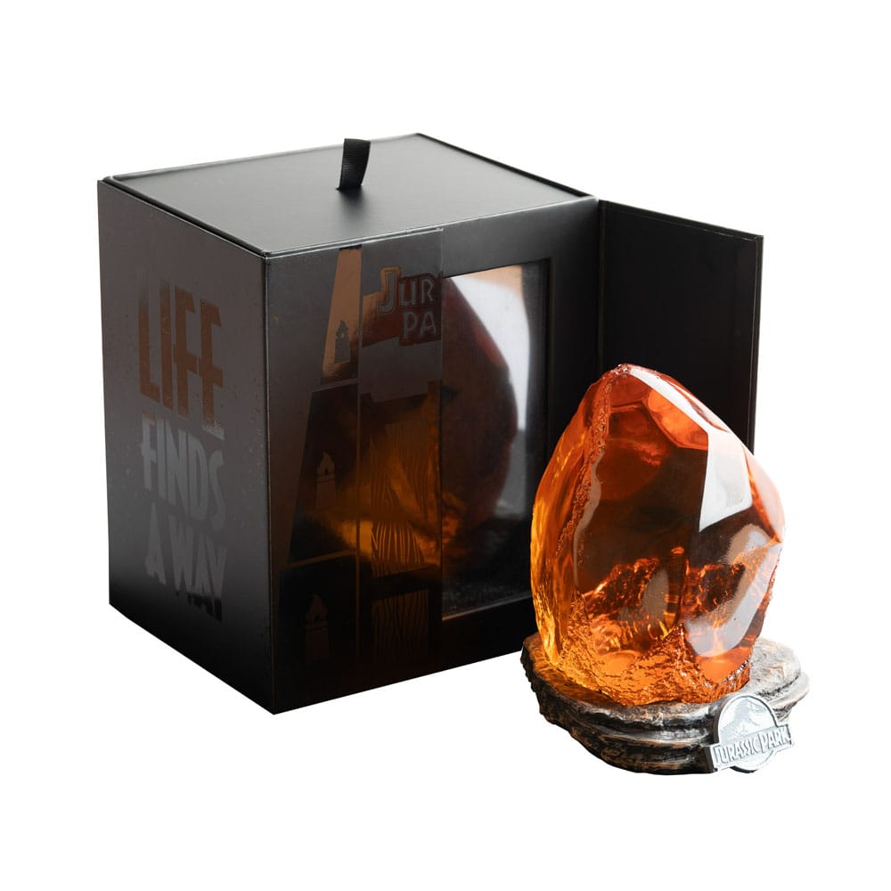 Jurassic Park Lamp with USB-C Amber