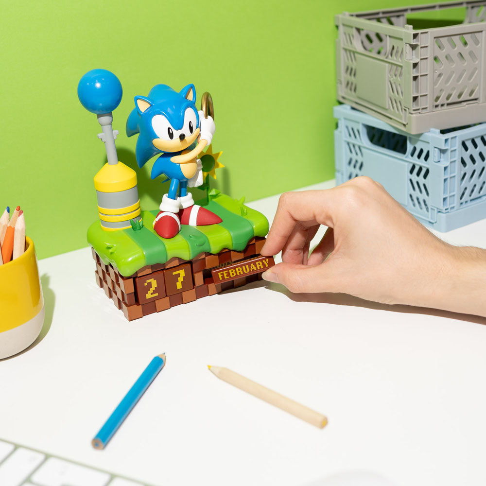 Sonic the Hedgehog 3D Perpetual Calendar Sonic