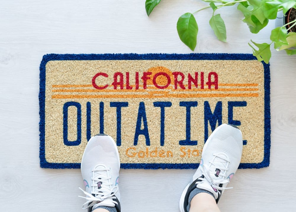 Back to the Future Doormat 60 x 30 cm