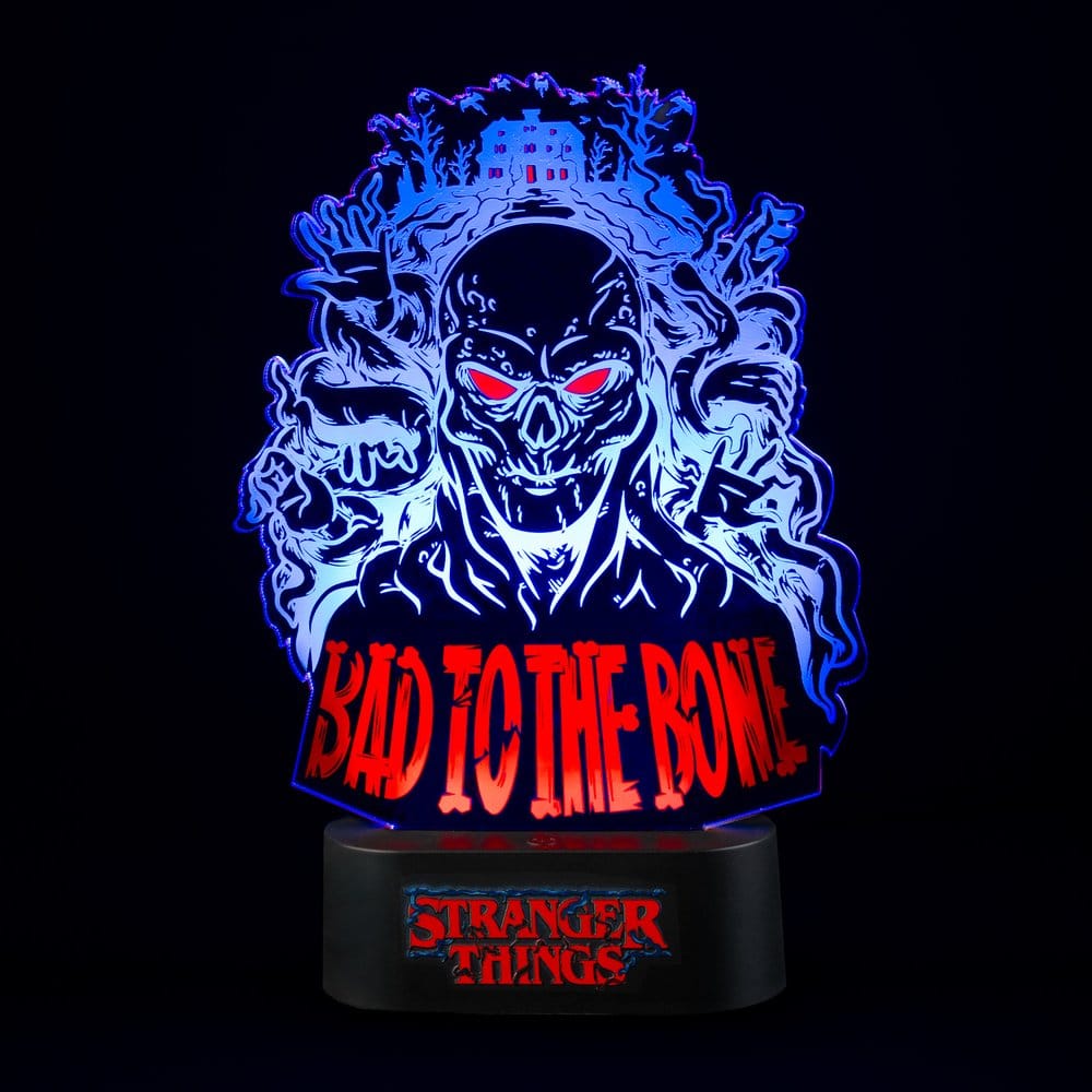 Stranger Things Table Lamp Bad to the Bone