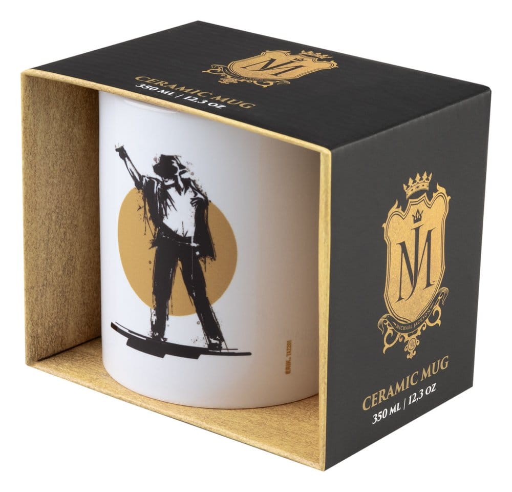 Michael Jackson Mug King of Pop White 350 ml