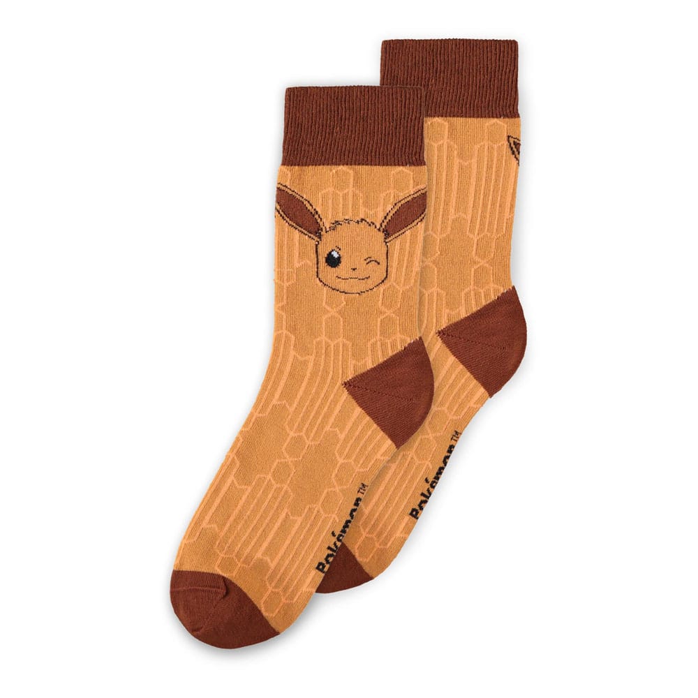 Pokémon Socks 3-Pack Eevee Evolution 2.0 35-38