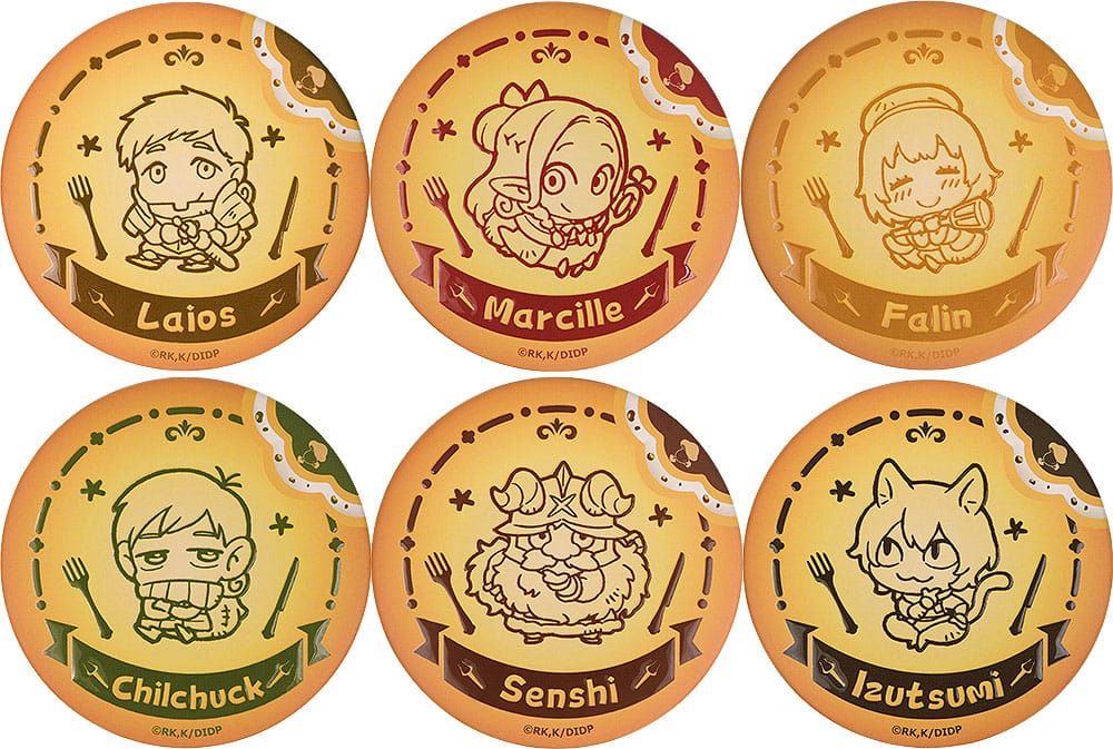 Delicious in Dungeon Pinback Button 6 cm Assortment (6)