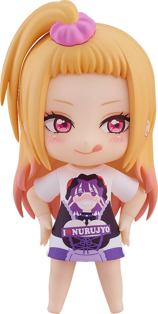 My Dress-Up Darling Nendoroid Action Figure Marin Kitagawa: Slippery Girls Full Graphic T-Shirt Ver. 10 cm