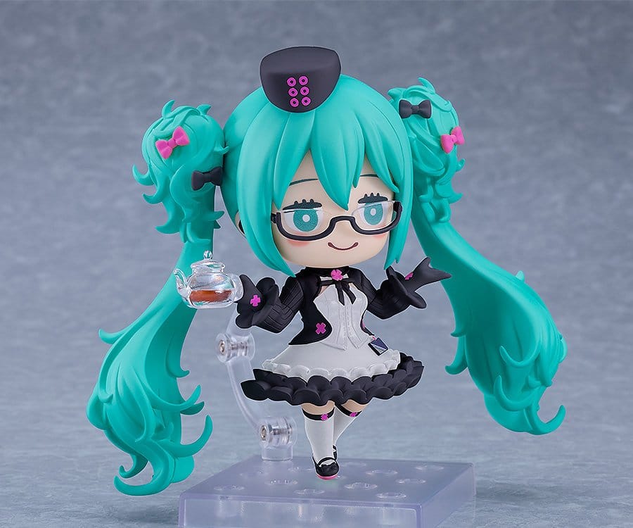 Character Vocal Series 01: Hatsune Miku Nendoroid Action Figure Hatsune Miku: Glasses x Café Ver. 10 cm