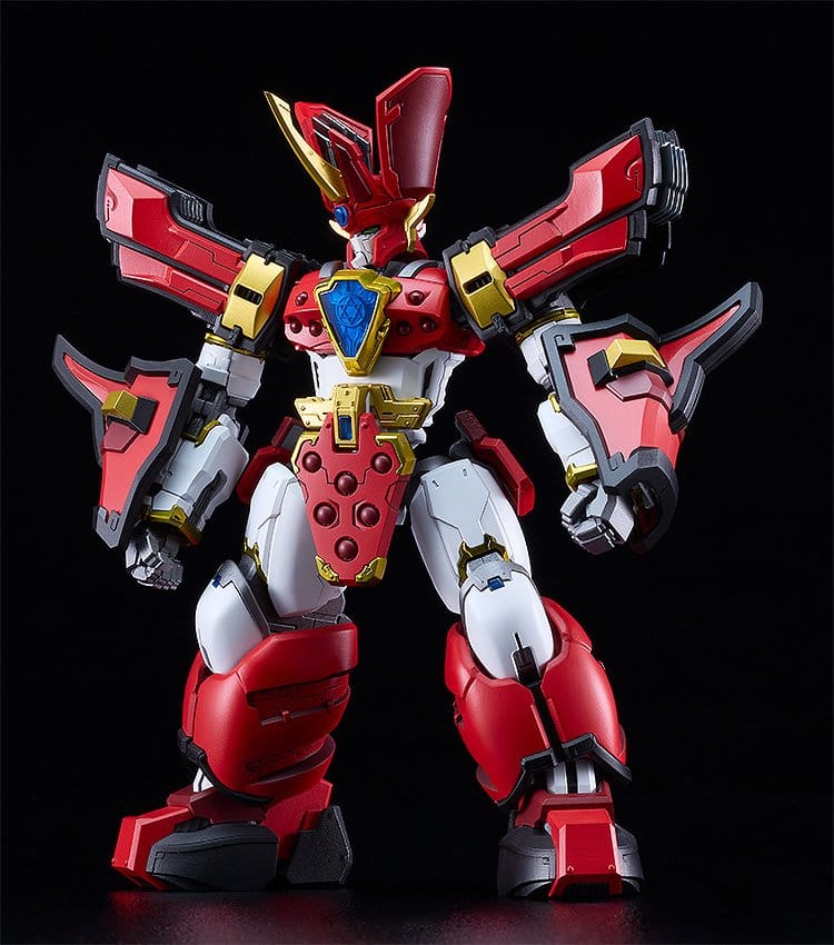 Mado King Granzort Moderoid King's Style Plastic Model Kit Granzort Gold Edition 19 cm