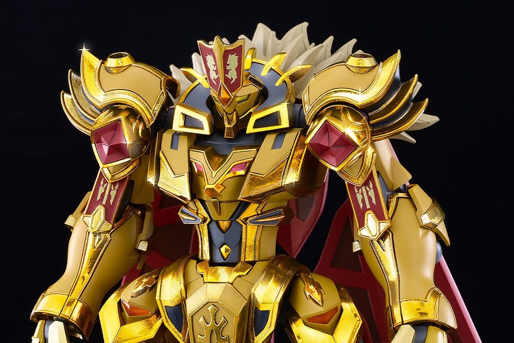 Knight's & Magic Moderoid Plastic Model Kit Goldleo: Royal Metallic Ver. 14 cm