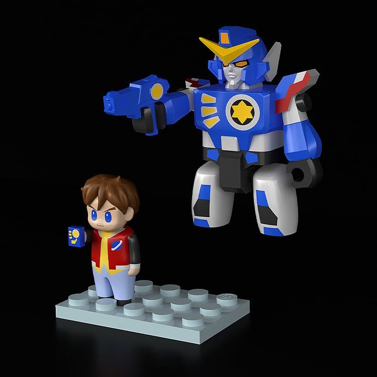 The Brave Fighter of Legend Da-Garn Brickroid Action Figures 2-Pack Da-Garn & Seiji Takasugi Set