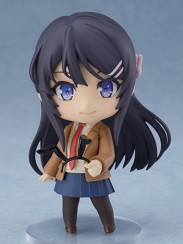 Rascal Does Not Dream of Bunny Girl Senpai Nendoroid Action Figure Mai Sakurajima 10 cm