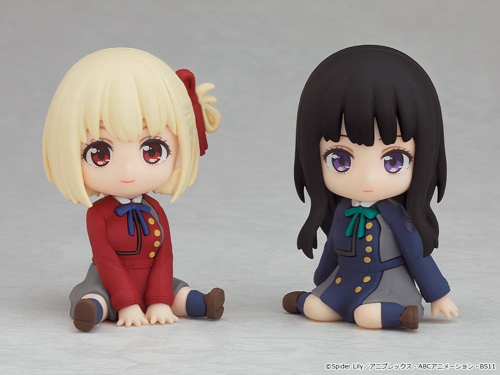 Lycoris Recoil Nendoroid Plus Rubber Mascot Chisato Nishikigi 7 cm